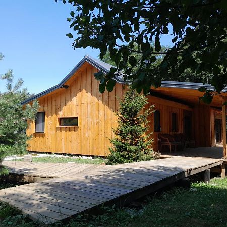 Nica Wood Villa Sremska Kamenica Bagian luar foto