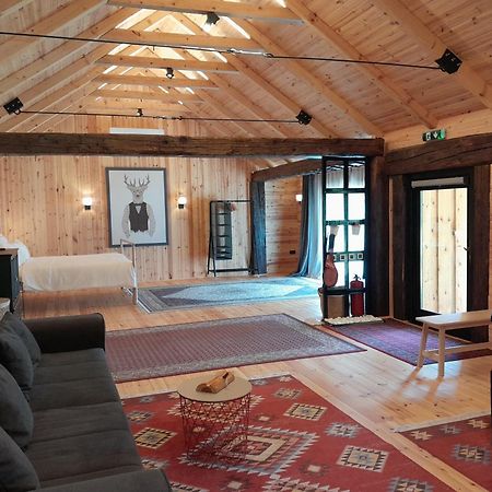 Nica Wood Villa Sremska Kamenica Bagian luar foto