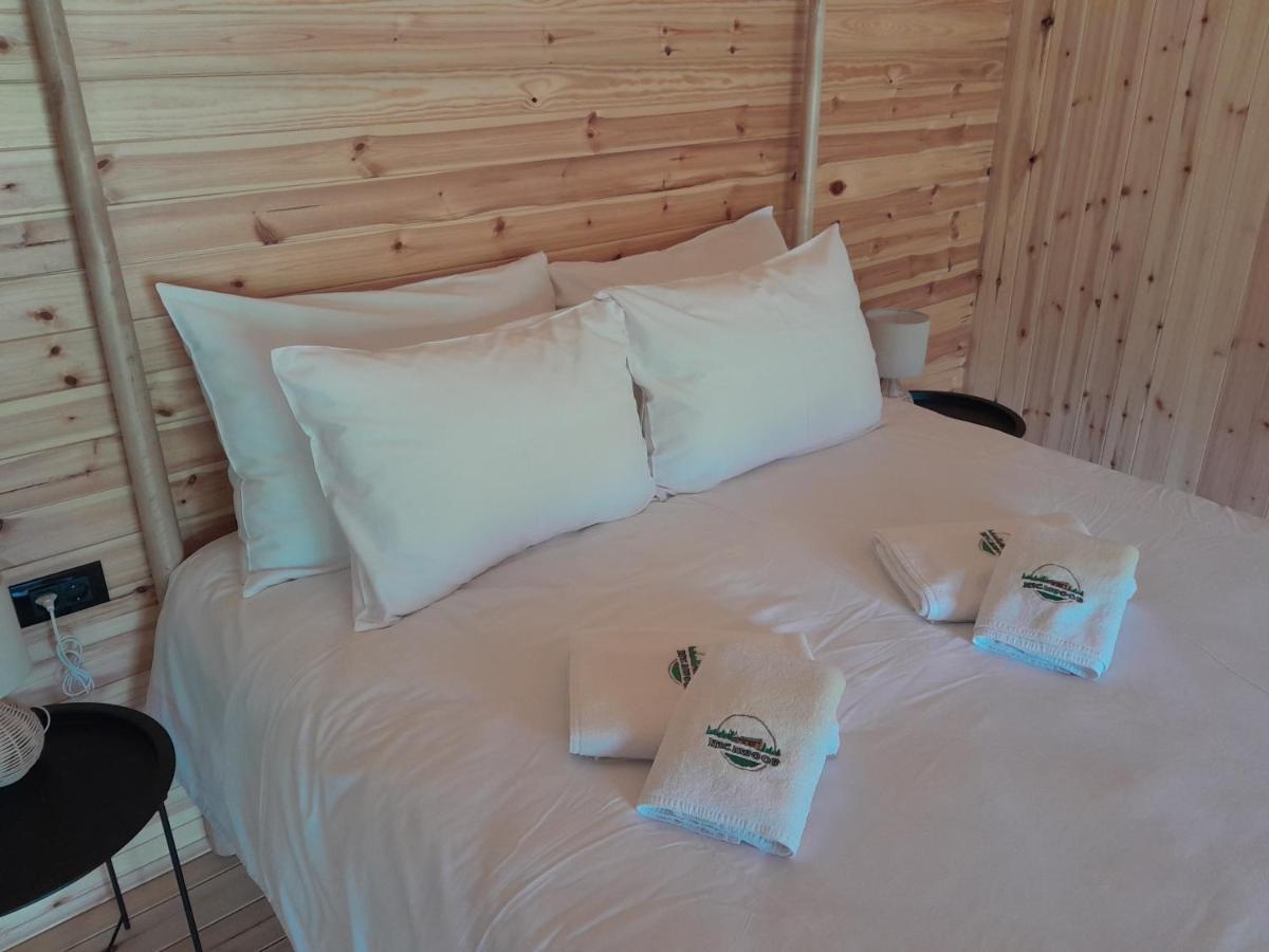 Nica Wood Villa Sremska Kamenica Bagian luar foto